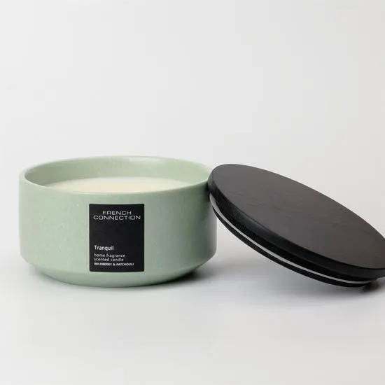 French Connection Stone Collection Wildberry & Patchouli Candle 224G