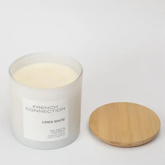 French Connection Pastel Collection Sea Salt & Coconut Candle 206g