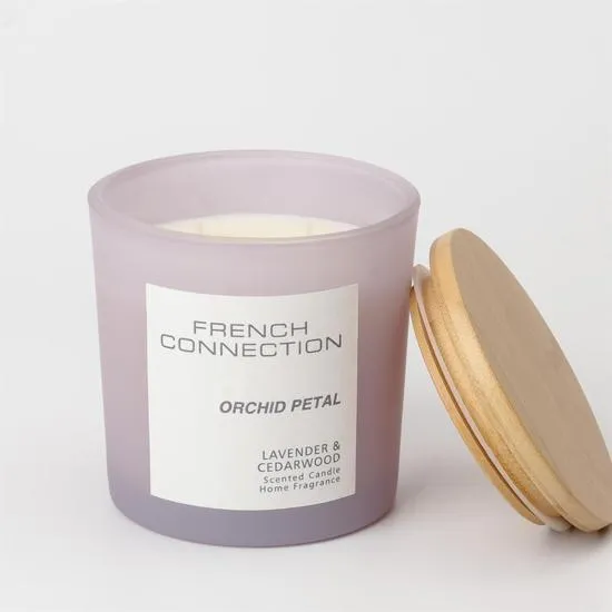 French Connection Pastel Collection Lavender & Cedarwood Candle 200G