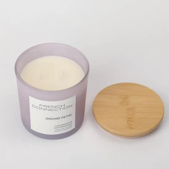 French Connection Pastel Collection Lavender & Cedarwood Candle 200G