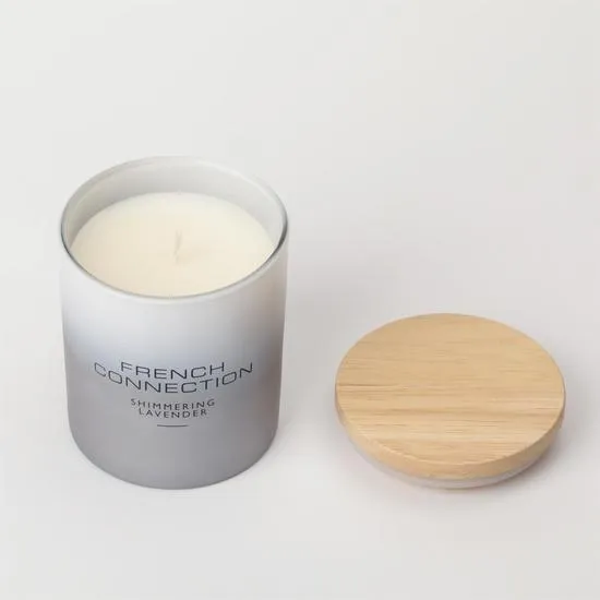French Connection Metallic Collection Shimmering Lavender Candle 200g