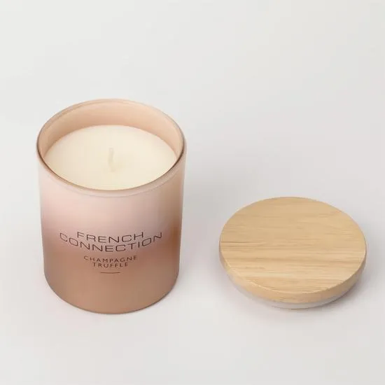 French Connection Metallic Collection Champagne Truffle Candle 200G