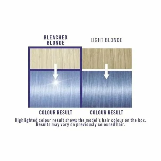 Schwarzkopf LIVE Ultra Brights Semi-Permanent Hair Dye P121 Denim Steel