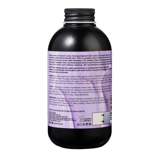 BLEACH LONDON Violet Skies Super Cool Colour Semi-Permanent Hair Colour Cream