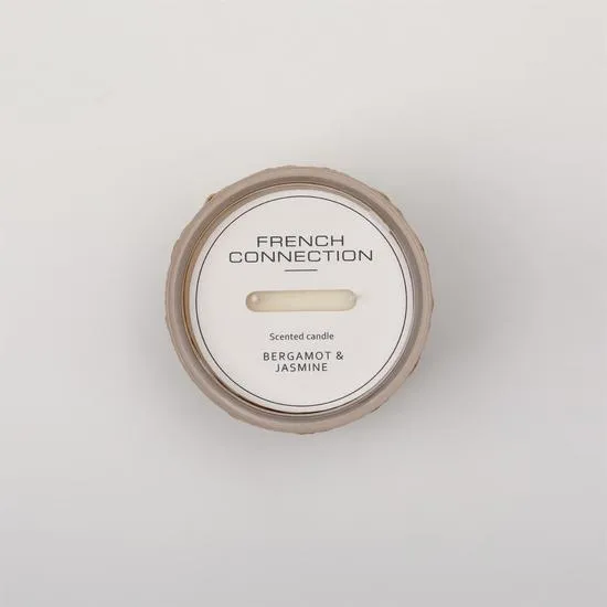 French Connection Bamboo Collection Bergamot & Jasmine Candle 425g