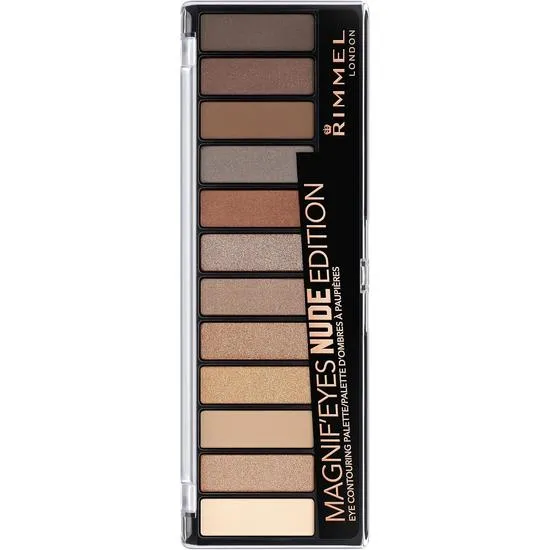 Rimmel 12 Pan Eyeshadow Palette 001 Nude Edition