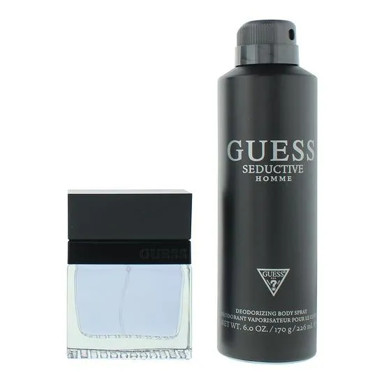 Guess Seductive Homme Eau De Toilette 50ml + Body Spray 226ml Gift Set 50ml