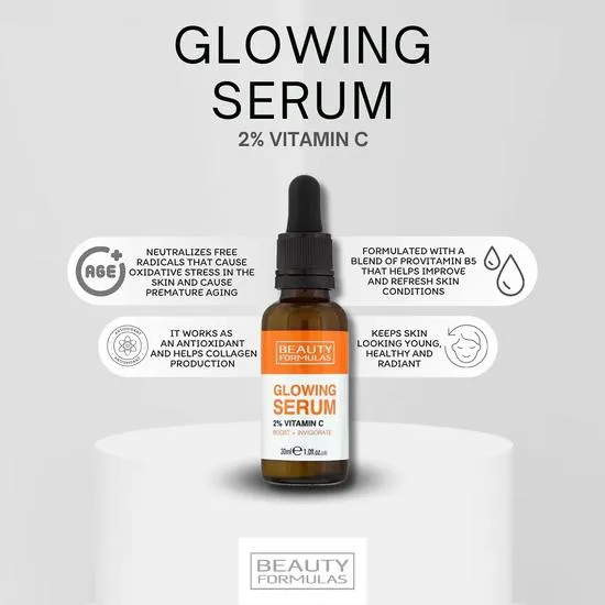 Beauty Formulas Vitamin C Glowing Serum 30 ml