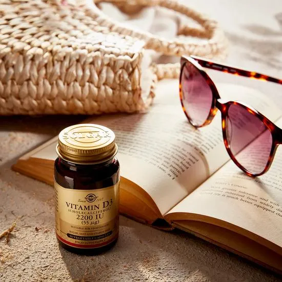 Solgar Vitamin D3 2200 IU 50 Vegetable Capsules
