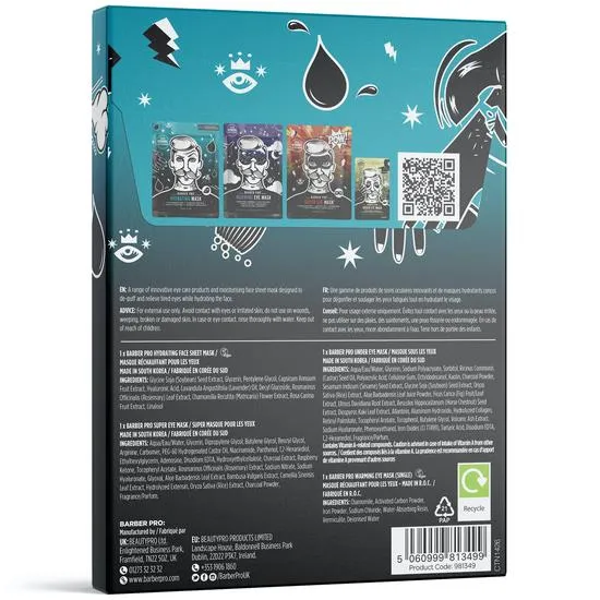 BARBER PRO FACE & EYE REVIVAL KIT