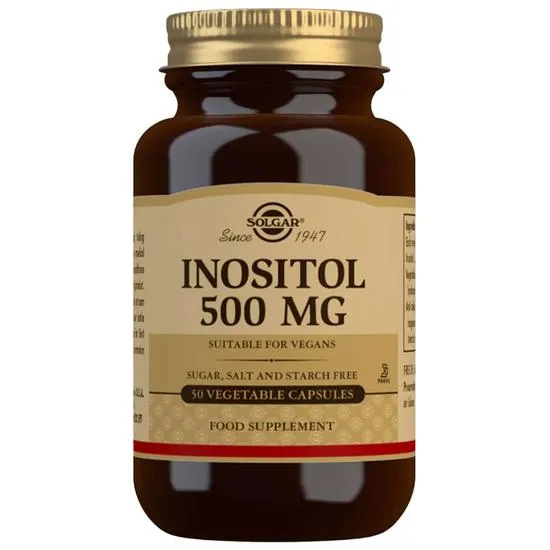 Solgar Antioxidants Inositol 500mg Vegetable Capsules 50 Capsules