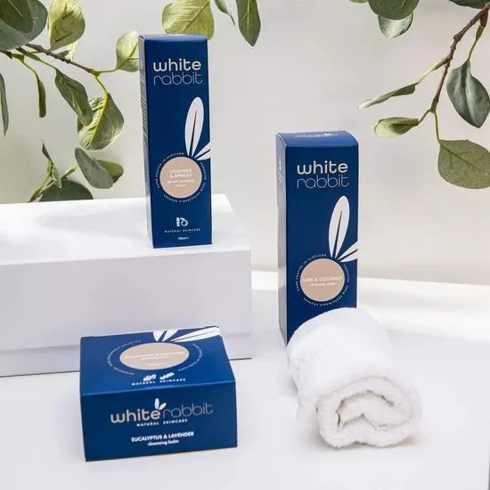 White Rabbit Skin Care Cleansing Gift Box