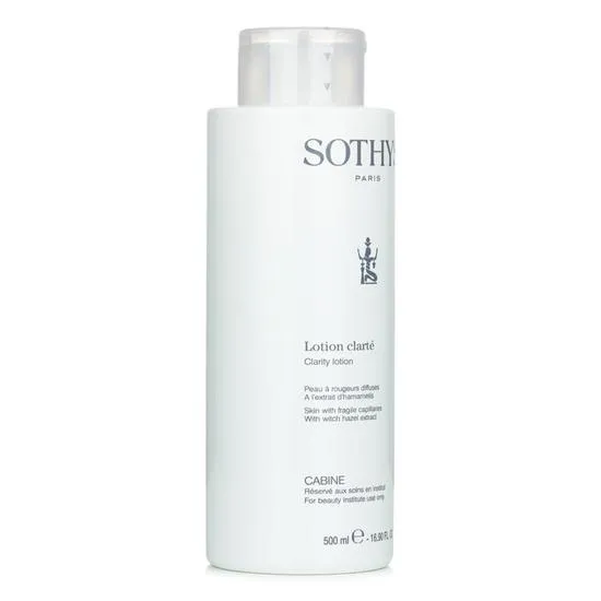 Sothys Clarity Lotion For Skin With Fragile Capillaries With Witch Hazel Extract Salon Size 500ml