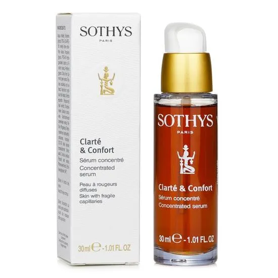 Sothys Clarte & Confort Concentrated Serum Skin With Fragile Capillaries 30ml