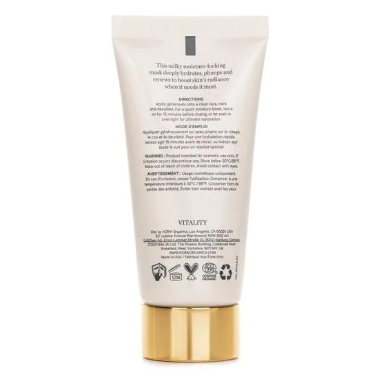 Kora Organics Milky Mushroom Ultra-Hydrating Mask 30ml