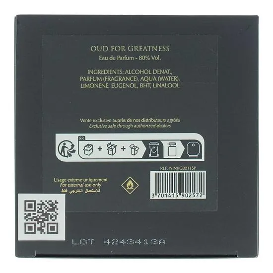 Initio Oud For Greatness Eau De Parfum 90ml
