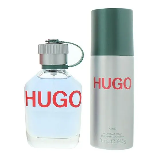 Hugo Boss Hugo Man Eau De Toilette 75ml + Deodorant Spray 150ml Gift Set 75ml