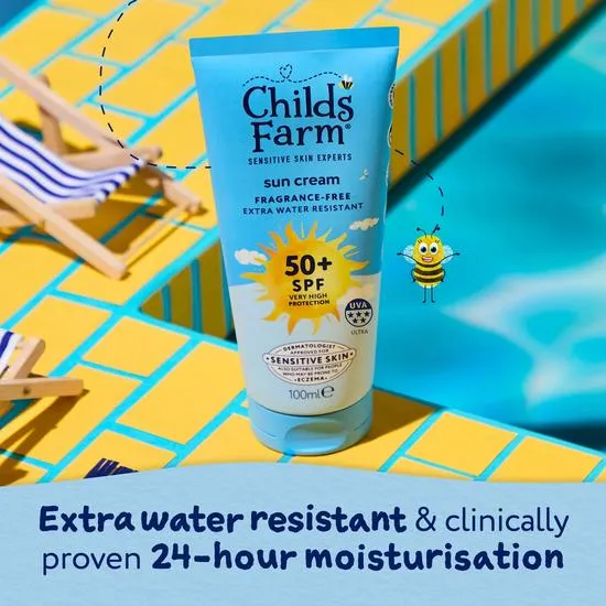 Childs Farm Fragrance Free Sun Cream SPF 50 100ml