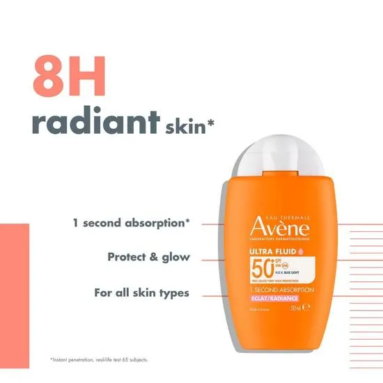 Avène Sun Ultra Fluid Radiance SPF 50 50ml