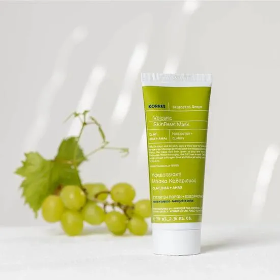 Korres Santorini Grape Clear Skin Volcanic Mask