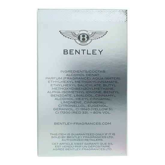 Bentley For Men Eau De Toilette 100ml