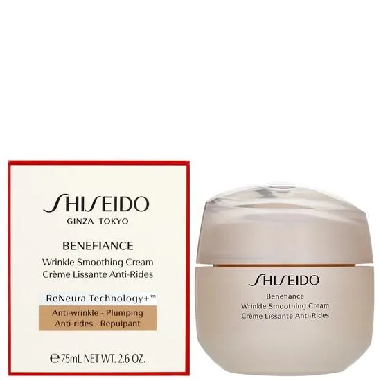 Shiseido Day & Night Creams Benefiance Wrinkle Smoothing Cream 75ml