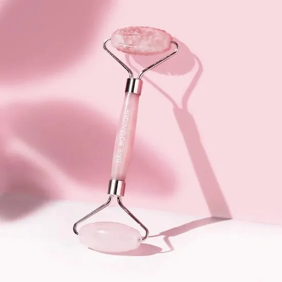 Baie Botanique Rose Quartz Dual Action Roller