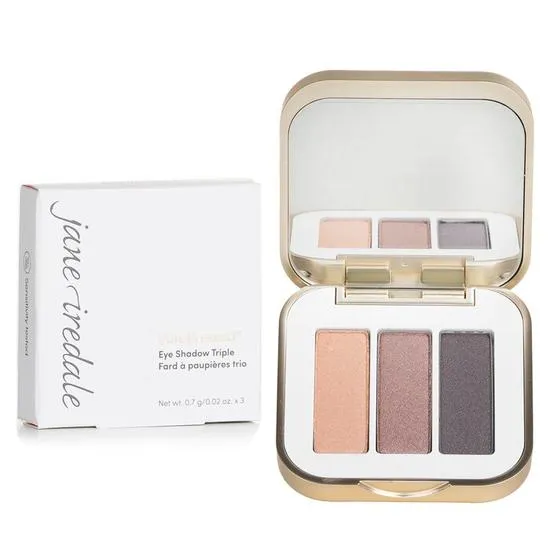 Jane Iredale PurePressed Eyeshadow Triple Brown Sugar