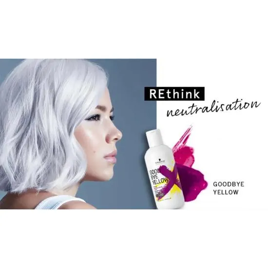 Schwarzkopf Good Bye Yellow Neutralising Wash Shampoo 1000ml