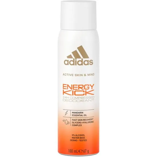 Adidas Energy Kick 24h Deodorant Spray 100ml