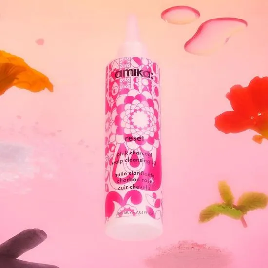 Amika Reset Pink Charcoal Scalp Cleansing Oil 200ml