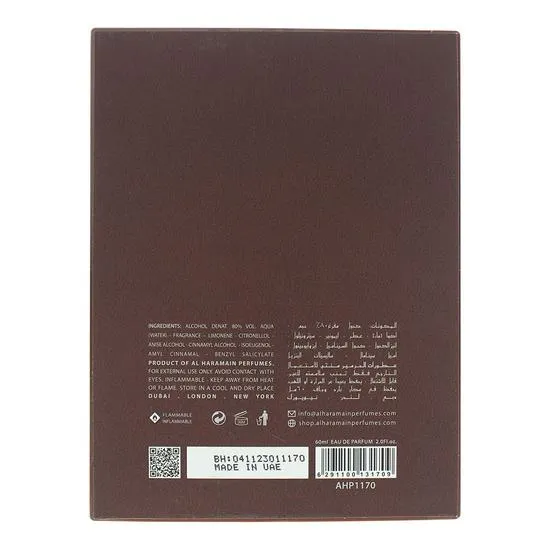 Al Haramain Amber Oud Eau De Parfum 60ml