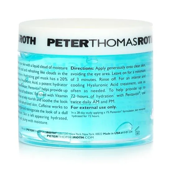 Peter Thomas Roth Water Drench Hyaluronic Cloud Mask Hydrating Gel 150ml