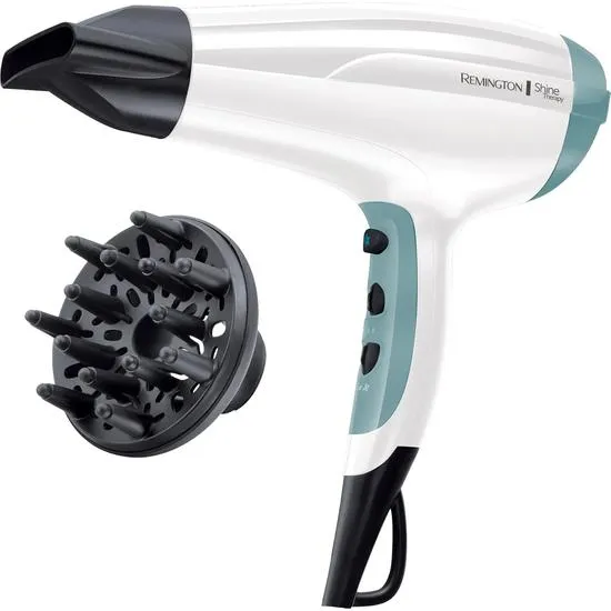 Remington Shine Therapy D5216 Hair Dryer White And Teal