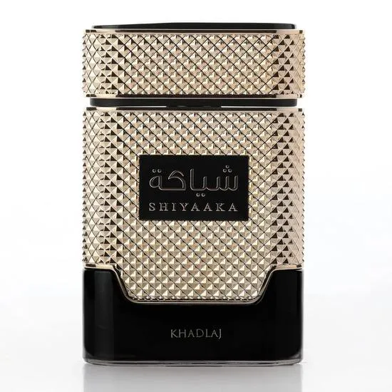 Khadlaj Shiyaaka Gold Eau De Parfum Long Lasting Fresh, Floral, Fruity, Green & Amber Woody 100ml