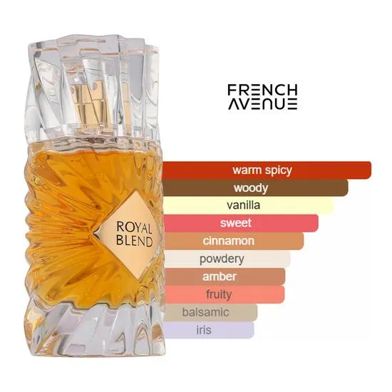 French Avenue Royal Blend Extrait Eau De Parfum By French Avenue 100ml