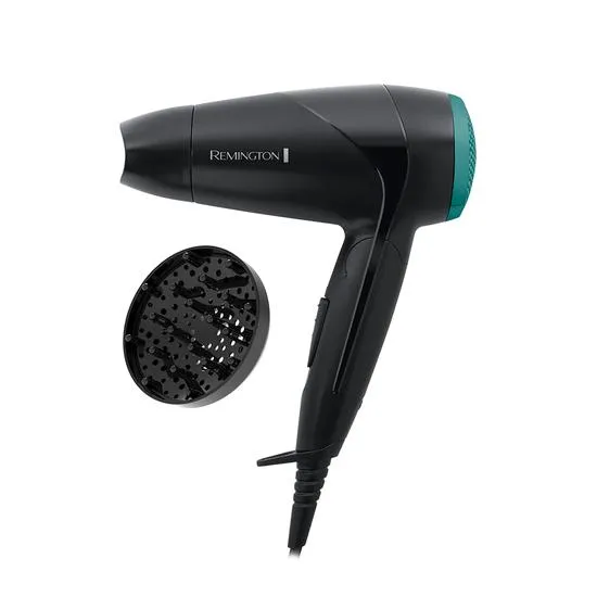 Remington On The Go D1500 Compact Hair Dryer Black
