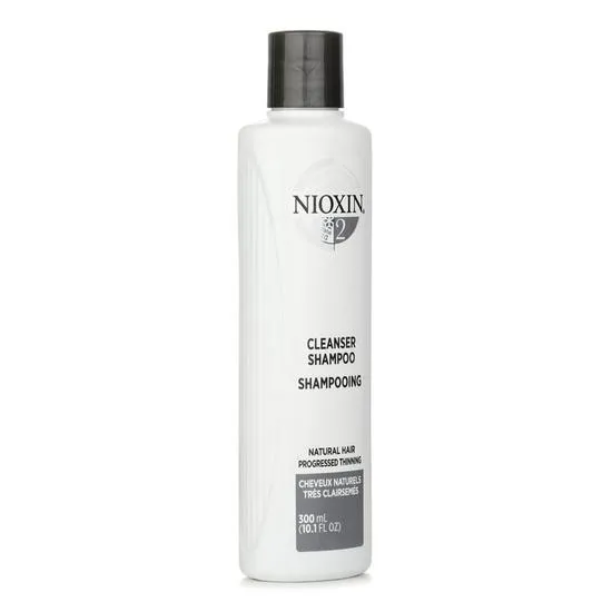 Nioxin Derma Purifying System 2 Cleanser Shampoo Natural Hair, Progressed Thinning 300ml