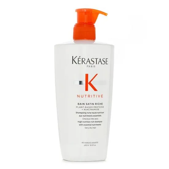 Kérastase Nutritive Bain Satin Riche High Nutrition Rich Shampoo 500ml
