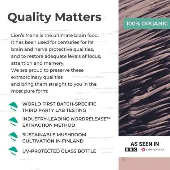 Kaapa Mushrooms Lion's Mane Tincture 50ml