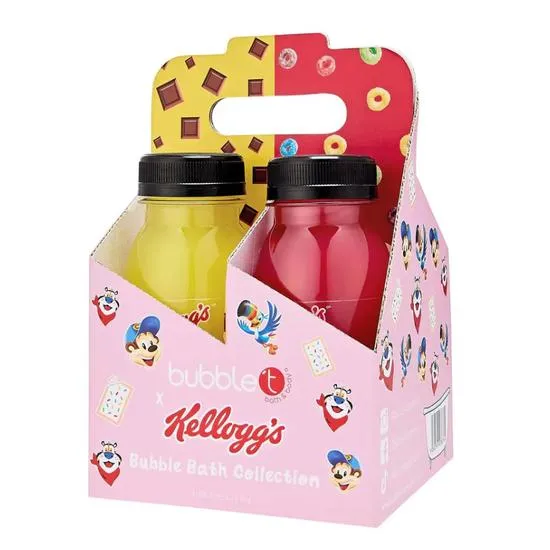 Bubble T Kellogg's Bubble Bath Gift Set 4 x 200ml
