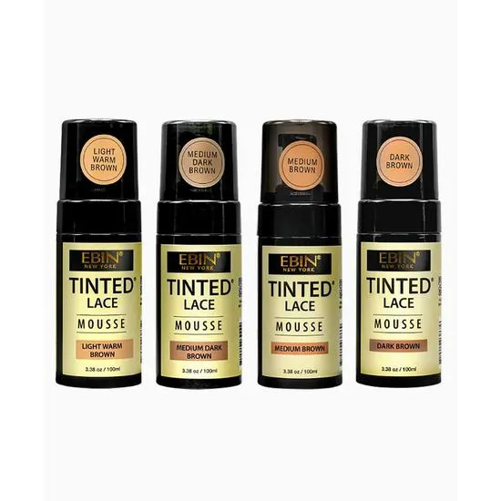 Ebin New York Tinted Lace Foaming Mousse Light Warm Brown