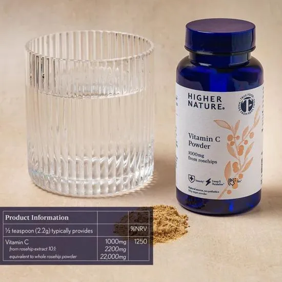 Higher Nature Vitamin C Powder 66g