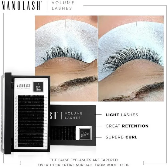 Nanolash Volume Lashes 0.05 C MIX 6-13mm