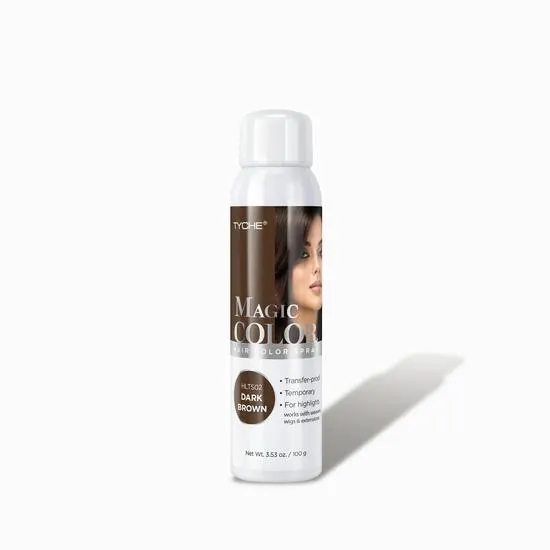 NICKA K NEWYORK Tyche Magic Colour Hair Colour Spray Dark Brown 100g
