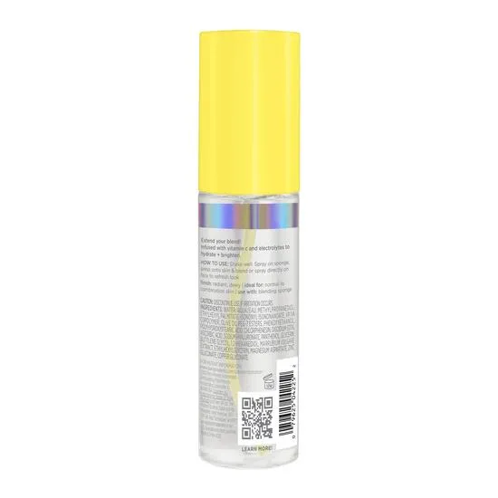 Real Techniques Sponge & make-up Setting Spray For Face, Hydrating With Vitamin C + Electrolytes