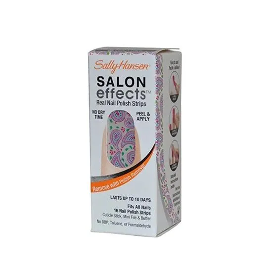 Sally Hansen Salon Effects Real Nail Polish Strips 05 Pink a Prize