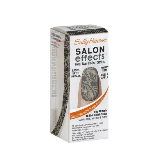 Sally Hansen Salon Effects Real Nail Polish Strips 05 Pink a Prize