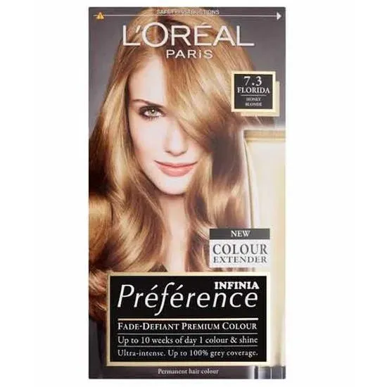 L'Oreal Paris Preference Infinia Permanent Colour 7.3 Florida