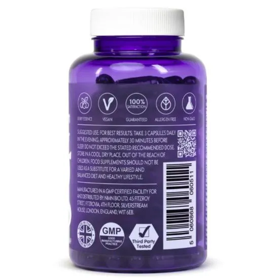 NMN Bio Oh!mg Evening Magnesium Capsules 90 Capsules